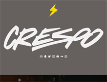 Tablet Screenshot of djcrespo.com